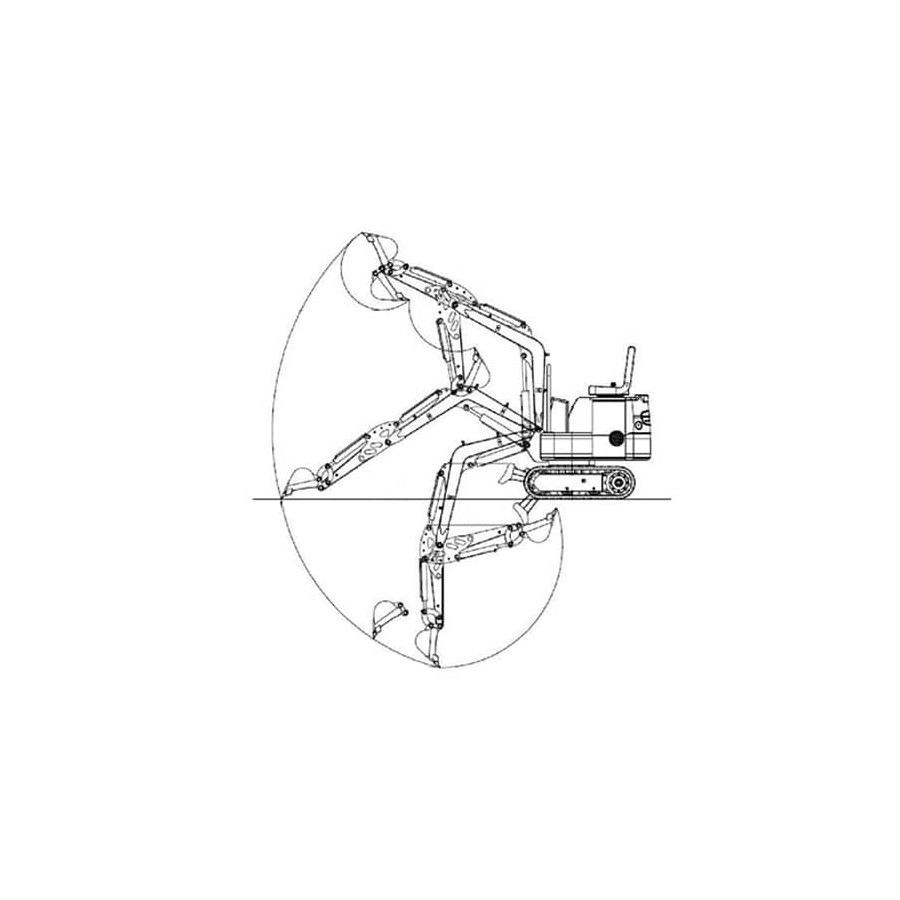 Mini-pelle KT12SD Pro