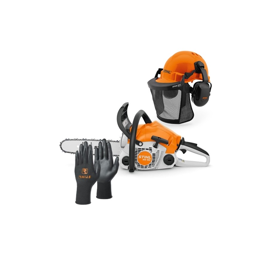 Pack STIHL – MS 162 + Casque Function Basic + Gants Function Sensotouch